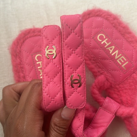 Chanel Cord string Lambskin sandals - Picture 6 of 7